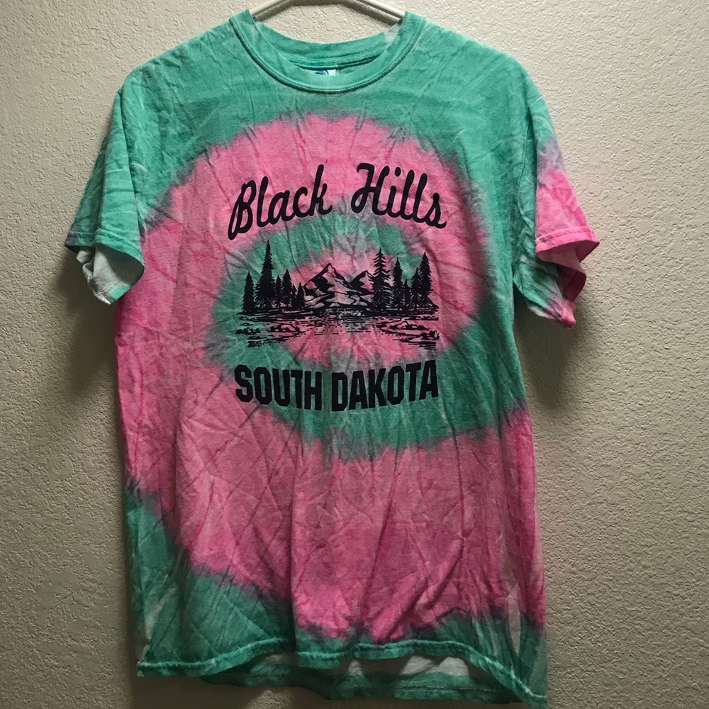 Black Hills South Dakota Tie Dye Shirt